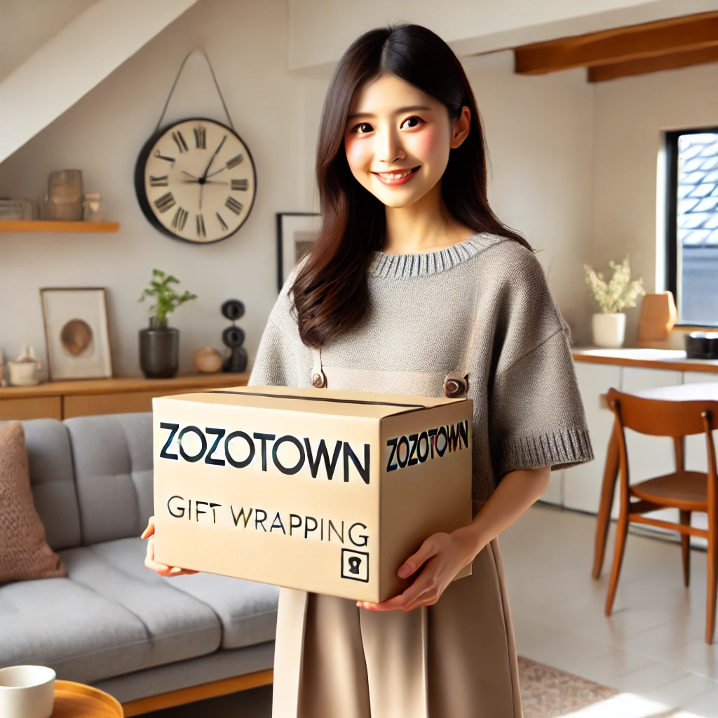 zozotownのラッピングなしで頼むには？