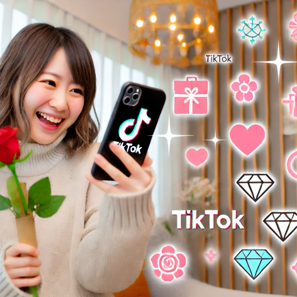 TikTokギフトの一覧に関する口コミ