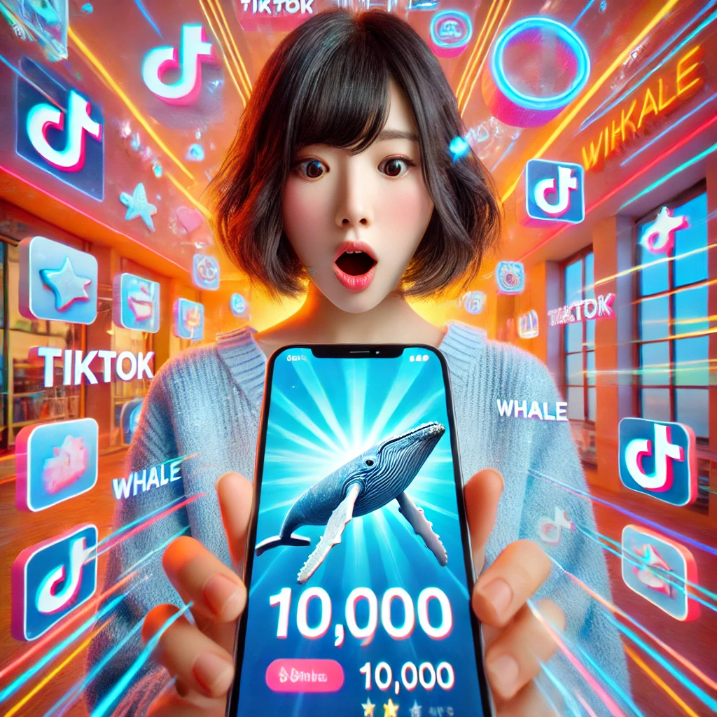 TikTokのクジラの値段はいくらですか？